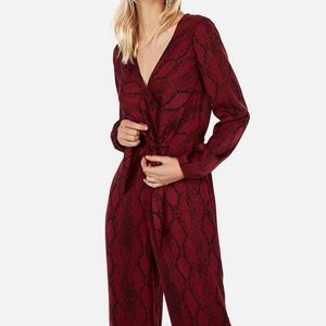 Sexy Express Snake Skin Jumpsuit